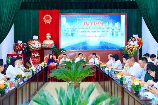 Hiến kế để xã Tam Hưng trở thành điểm sáng chuyển đổi sinh kế, phát triển nguồn nhân lực