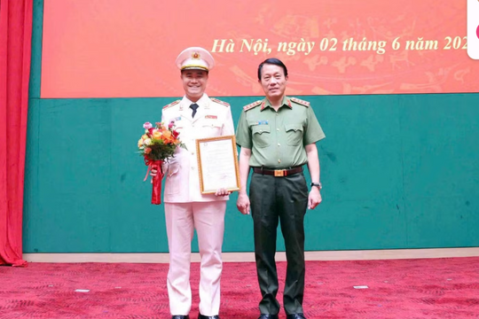 Phó Giám đốc Công an TP Hà Nội Nguyễn Ngọc Quyền được thăng cấp bậc hàm Thiếu tướng