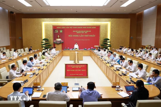 Đảng bộ Chính phủ nâng cao hiệu lực lãnh đạo, đáp ứng yêu cầu nhiệm vụ mới