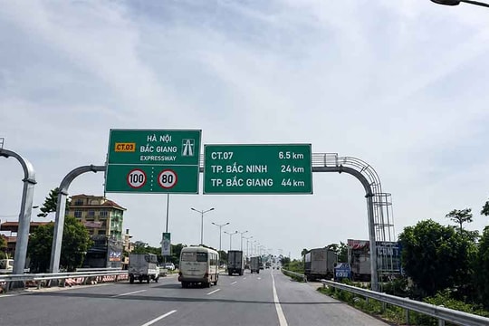 Nâng cấp Quốc lộ 1 đoạn Hà Nội - Bắc Giang thành đường cao tốc