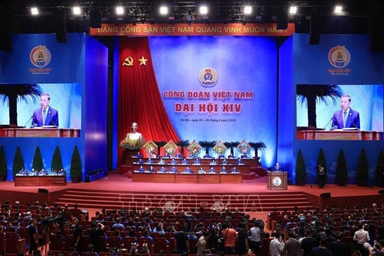 Khai mạc Phiên trọng thể Đại hội Công đoàn Việt Nam lần thứ XIV