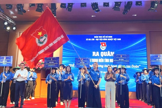 Xã Gia Lâm ra quân Chiến dịch Thanh niên tình nguyện Hè năm 2026