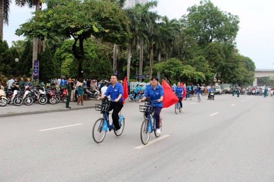 Hà Đông đồng loạt ra quân vì môi trường xanh, sạch, đẹp