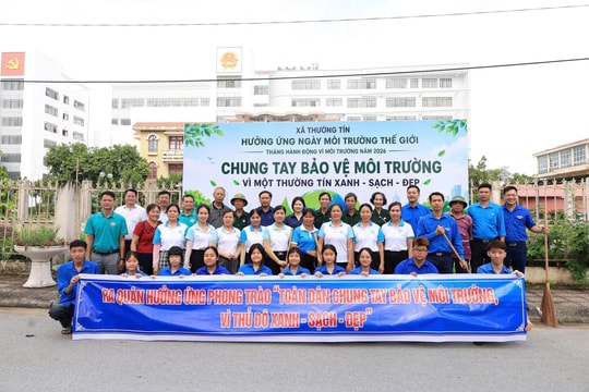 Xã Thường Tín xây dựng khu dân cư đảm bảo vệ sinh môi trường