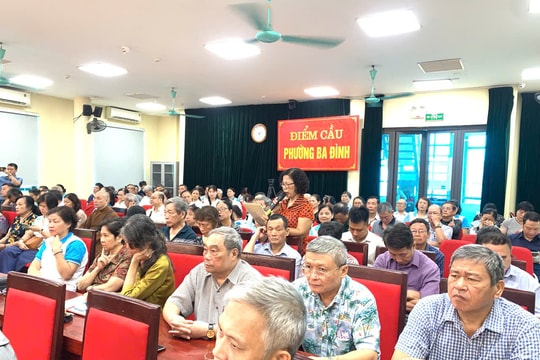 Phường Ba Đình rà soát toàn diện hệ thống nhà sinh hoạt cộng đồng