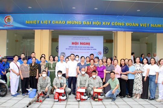 Phường Phú Thượng chủ động phòng, chống sốt xuất huyết từ cơ sở