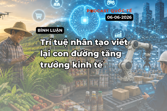 [Podcast cuối tuần] Trí tuệ nhân tạo viết lại con đường tăng trưởng kinh tế