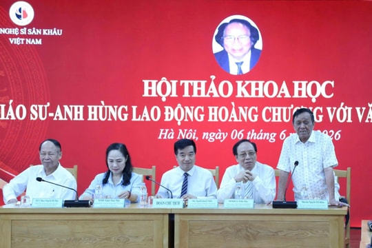 Giáo sư – Anh hùng Lao động Hoàng Chương: Tấm gương tận hiến phát triển văn hóa dân tộc