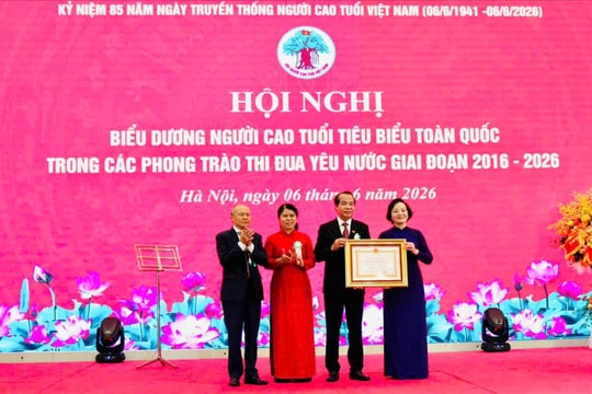 Biểu dương 169 người cao tuổi tiêu biểu toàn quốc