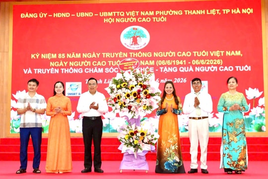 Phường Thanh Liệt kỷ niệm 85 năm Ngày truyền thống Người cao tuổi Việt Nam