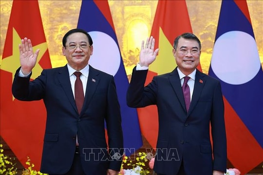 Tiếp tục vun đắp quan hệ Việt Nam - Lào ngày càng sâu sắc, thực chất và hiệu quả