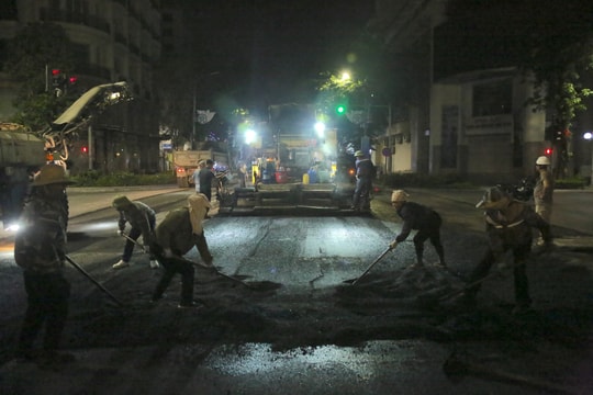 Công trình chống úng ngập "chạy nước rút" về đích