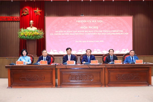Hà Nội đánh giá một năm vận hành bộ máy của hệ thống chính trị và chính quyền địa phương hai cấp