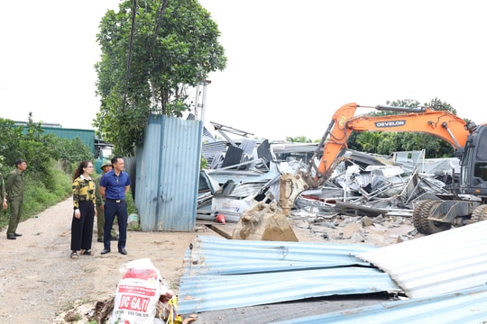 Chương Mỹ kiên quyết xử lý 17 vụ vi phạm đất đai