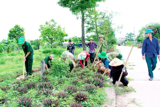 Phúc Sơn lan toả phong trào thi đua bảo vệ môi trường