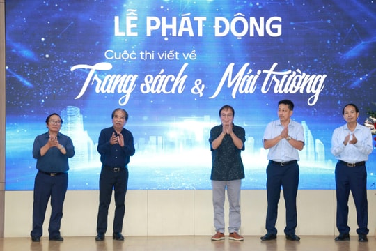 Phát động cuộc thi viết về “Trang sách & Mái trường”