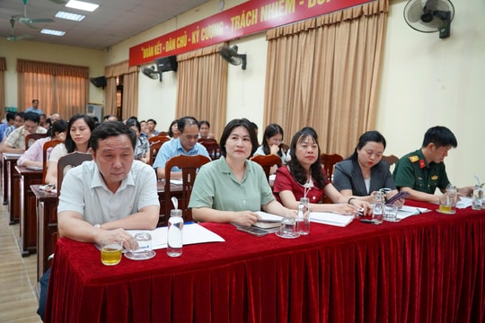 Xã Thường Tín lấy ý kiến nhân dân về việc sắp xếp thôn