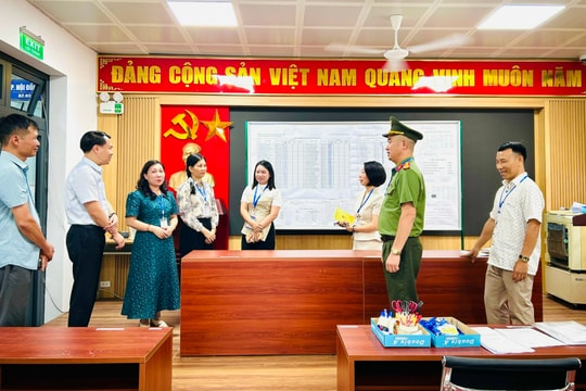 Phường Hoàng Mai đảm bảo an ninh, an toàn cho kỳ thi tốt nghiệp THPT 2026