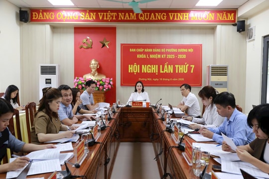 Phường Dương Nội: Thu ngân sách 6 tháng ước đạt 2.327 tỷ đồng