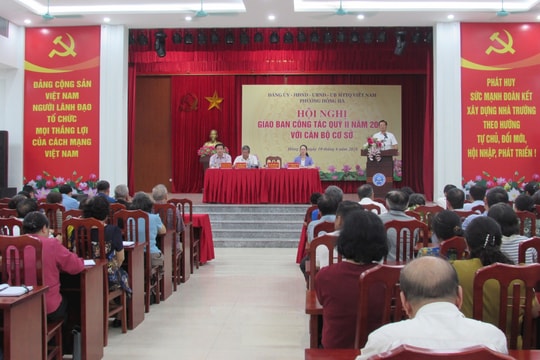 Phường Hồng Hà: Ước thu ngân sách 6 tháng đầu năm đạt 64% kế hoạch