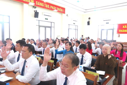 HĐND xã Thiên Lộc thông qua 11 nghị quyết chiến lược