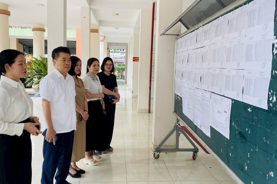 Xã Hát Môn sẵn sàng cho kỳ thi tốt nghiệp THPT năm 2026