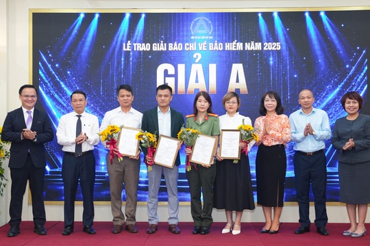 23 tác phẩm đạt Giải báo chí về bảo hiểm năm 2025