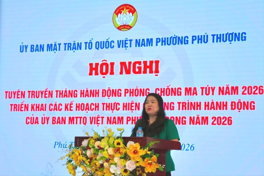 MTTQ Việt Nam phường Phú Thượng: Phát huy sức mạnh cộng đồng trong phòng, chống ma túy