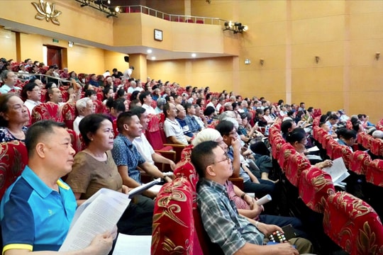 Phường Thanh Xuân dự kiến giảm 38 tổ dân phố sau sắp xếp