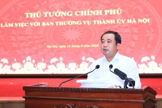 Ủy viên Bộ Chính trị, Bí thư Thành ủy Hà Nội Trần Đức Thắng: Thực hiện tư duy mới trong phát triển Thủ đô để đóng góp nhiều hơn cho đất nước