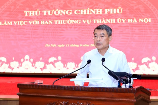Thủ tướng Lê Minh Hưng: Hà Nội phát huy vai trò dẫn dắt, đóng góp vào tăng trưởng kinh tế quốc gia