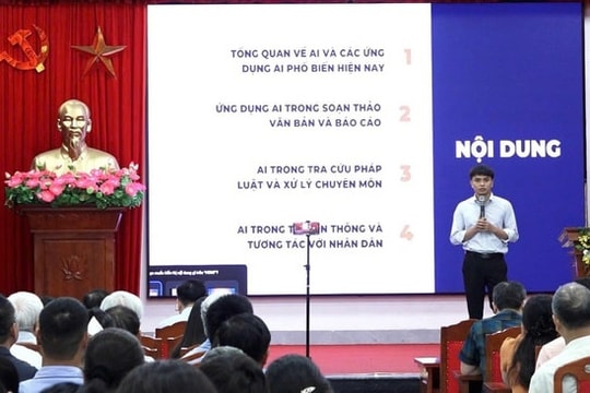 Nâng cao năng lực số cho đội ngũ cán bộ xã Bình Minh