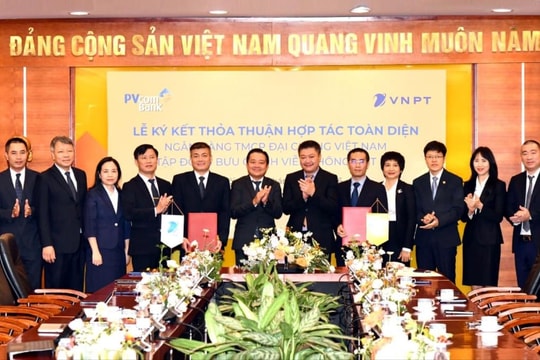 VNPT và PVcomBank hợp tác kết nối sức mạnh tài chính và công nghệ số