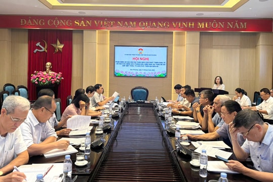 MTTQ xã Đan Phượng phản biện xã hội dự thảo đề án sắp xếp thôn, tổ dân phố