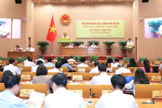 Hà Nội trình HĐND thành phố 29 nội dung quan trọng, cụ thể hóa các cơ chế đặc thù của Luật Thủ đô 2026