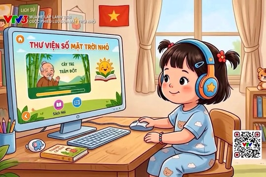 Thư viện số “Mặt trời nhỏ”: Thắp sáng hành trình khám phá tri thức
