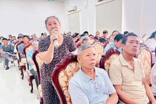 Xã Nam Phù tổ chức đối thoại, tạo đồng thuận GPMB Khu đô thị thể thao Quốc tế Hà Nội