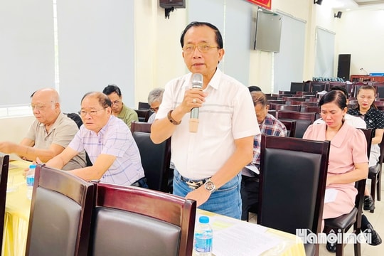 MTTQ Việt Nam phường Kiến Hưng phản biện xã hội Đề án sắp xếp tổ dân phố