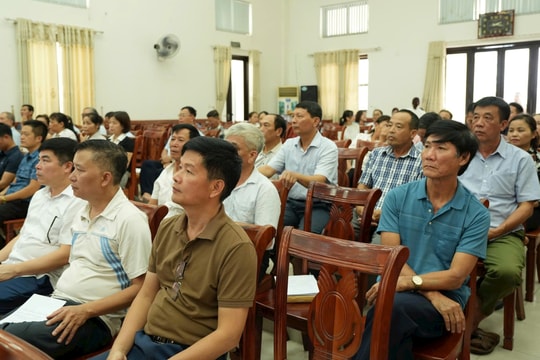 Xã Bát Tràng triển khai lấy ý kiến nhân dân về sắp xếp thôn