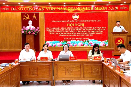 Phường Thanh Liệt: Phản biện xã hội hai nội dung trọng tâm năm 2026