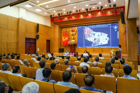 Phường Ngọc Hà dự kiến sắp xếp còn 30 tổ dân phố, giảm hơn 61%