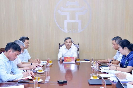 Chủ tịch UBND thành phố Hà Nội Vũ Đại Thắng tiếp công dân định kỳ tháng 6-2026