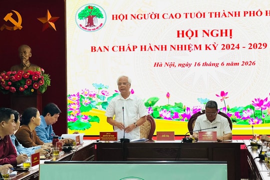 Đồng chí Đào Ngọc Triệu được bầu giữ chức Phó Chủ tịch Hội Người cao tuổi TP Hà Nội