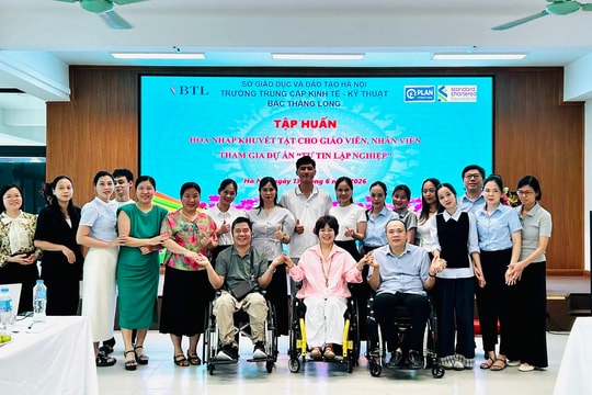 Dự án “Tự tin lập nghiệp”: Mở cánh cửa học nghề, việc làm cho người khuyết tật