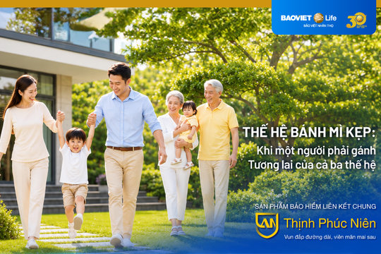 Thế hệ “bánh mì kẹp” và nỗi lo gánh vác