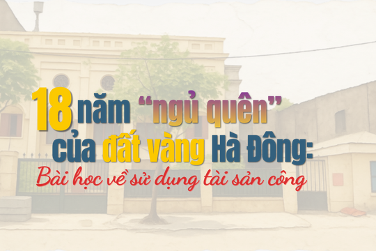 18 năm “ngủ quên” của đất vàng Hà Đông: Bài học về sử dụng tài sản công