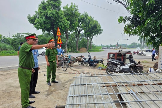 Xã Đông Anh: Lập lại trật tự trên tuyến đường cửa ngõ