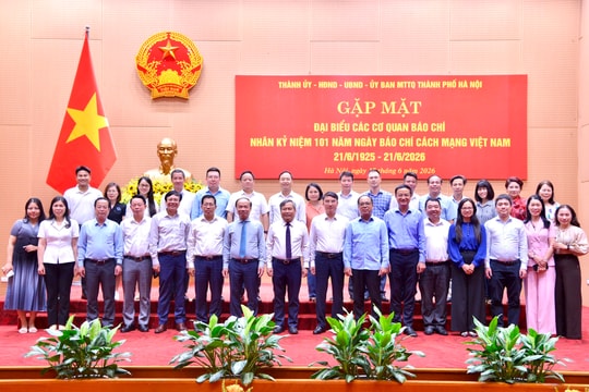 Chủ tịch UBND thành phố Hà Nội Vũ Đại Thắng: Báo chí đồng hành đưa chủ trương lớn của Thủ đô vào cuộc sống