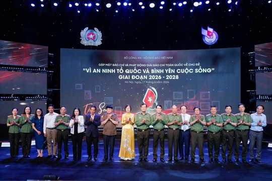 Phát động Giải báo chí toàn quốc “Vì an ninh Tổ quốc và bình yên cuộc sống”
