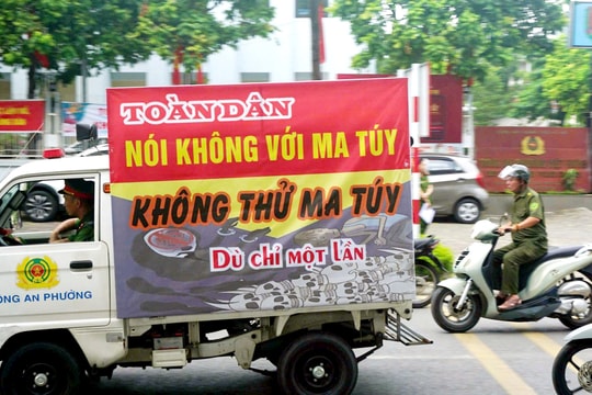 Phường Việt Hưng ra quân hưởng ứng Tháng hành động phòng, chống ma túy năm 2026